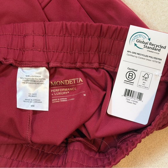 NWT - Mondetta Cargo Straight Leg Scrubs Pants - Moisture Wicking, Size M - Picture 7 of 7